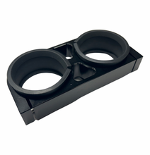 Load image into Gallery viewer, Billet Twin Dual Bosch 044 380lph AEM Fuel Pump Outlet Manifold Mounting Bracket