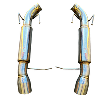 Load image into Gallery viewer, Dual 3" Axle-Back Exhaust w/ 4" Tips for 13-14 Ford Mustang GT 5.0 Coyote V8