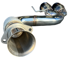 Load image into Gallery viewer, Catback Exhaust for 20-24 Chevrolet Corvette C8 Burnt Tips 6.2L V8 Mandrel 304SS