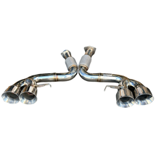 Load image into Gallery viewer, Exhaust for Chevrolet Corvette C8 2020+ Burnt Tips 6.2L V8 3" Catback Exhaust