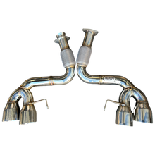 Load image into Gallery viewer, Exhaust for Chevrolet Corvette C8 2020+ Polish Tips 6.2L V8 3" Catback Exhaust