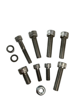 Load image into Gallery viewer, Billet K20 K24 K Series Electric Water Plate Kit Alternator Brackets Fittings