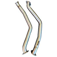 Load image into Gallery viewer, Stainless Full Catback Exhaust Muffler For BMW 335i E90 E92 07-10 N54 Polished