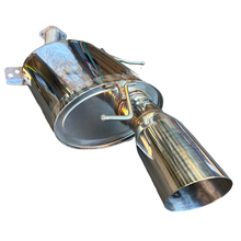 Load image into Gallery viewer, Stainless Full Catback Exhaust Muffler For BMW 335i E90 E92 07-10 N54 Polished