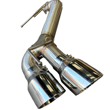 Load image into Gallery viewer, 3” Polished Track Catback Exhaust for 2016-2024 Chevy Camaro SS/ZL1/LT1 6.2L V8