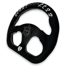 Load image into Gallery viewer, Quadro Style Steering Wheel + Short Hub Adapter Kit For Mustang Focus Fiesta Mazda