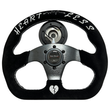 Load image into Gallery viewer, Quadro Flat Suede Steering Wheel + Short Hub Adapter Kit For Toyota Camry Corolla