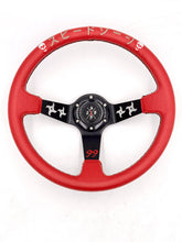 Load image into Gallery viewer, SPDZ1 “The Ninja” (Red) Steering Wheel – Deep Dish