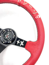 Load image into Gallery viewer, SPDZ1 “The Ninja” (Red) Steering Wheel – Deep Dish