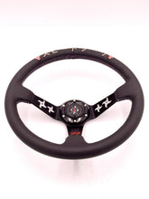 Load image into Gallery viewer, SPDZ1 “The Ninja” (Black) Steering Wheel – Deep Dish