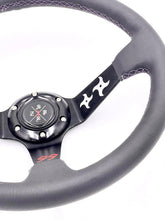 Load image into Gallery viewer, SPDZ1 “The Ninja” (Black) Steering Wheel – Deep Dish