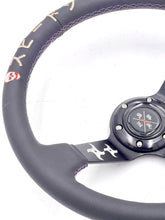 Load image into Gallery viewer, SPDZ1 “The Ninja” (Black) Steering Wheel – Deep Dish