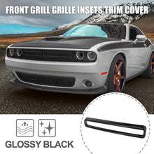 Load image into Gallery viewer, 1 Set Black Front Grill Grille Inserts Guards Cover Trim for Dodge Challenger 2015-2022