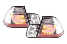 Load image into Gallery viewer, BMW 3-Series E46 Sedan Chrome LED LightBar Taillights - Pre Face Lift (1998-2001)