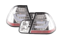 Load image into Gallery viewer, BMW 3-Series E46 Sedan Chrome LED LightBar Taillights - Pre Face Lift (1998-2001)