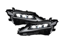 Load image into Gallery viewer, Toyota Camry XSE XLE SE LE Black LED Projector Headlights Upgrade (2018 - 2021)