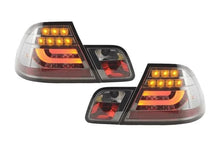 Load image into Gallery viewer, BMW 3-series E46 Coupe Chrome Smoked LED LightBar Taillights Set (1999-2002)