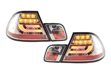 Load image into Gallery viewer, BMW 3-series E46 Coupe Chrome Clear LED LightBar Taillights Set (1999-2003)