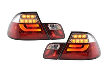 Load image into Gallery viewer, BMW 3-series E46 Coupe Red LED LightBar Taillights Set (2003-2007)