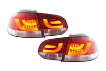 Load image into Gallery viewer, VW Golf Mk6 GTI LED Bar Red Tail Lights V1 (2008-2014)