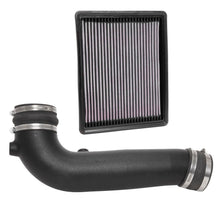 Load image into Gallery viewer, Airaid 17-18 GMC Sierra 1500/Yukon Denali 6.2L V8 F/I Airaid Jr Intake Kit - Oiled / Red Media 200-751