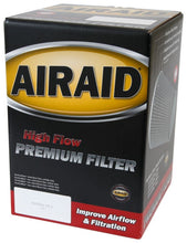Load image into Gallery viewer, Airaid Universal Air Filter - Cone 4 x 7 x 4 5/8 x 7 w/ Short Flange - Blue SynthaMax 703-458