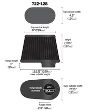 Load image into Gallery viewer, Airaid Dodge 5.9/6.7L DSL / Ford 6.0L DSL Kit Replacement Air Filter 722-128