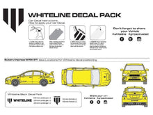 Load image into Gallery viewer, Whiteline Decal Kits