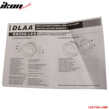 Load image into Gallery viewer, 2005-2009 Ford Mustang Clear Lens Front Fog Lights Lamp W/Wire Harness