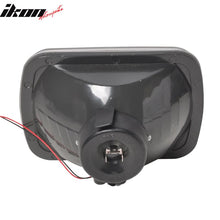 Load image into Gallery viewer, 7x6in Blue Halo H4 Bulb Sealed Beam Square Headlight Headlamp