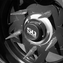 Load image into Gallery viewer, 3/8-24 Extended Spike Lug Nuts - 60 Degree Taper Seat