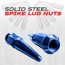 Load image into Gallery viewer, 9/16 Extended Spike Lug Nuts - 60 Degree Taper Seat
