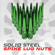 Load image into Gallery viewer, 9/16 Extended Spike Lug Nuts - 60 Degree Taper Seat