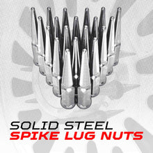 Load image into Gallery viewer, 12x1.25mm Extended Spike Lug Nuts - 60 Degree Taper Seat