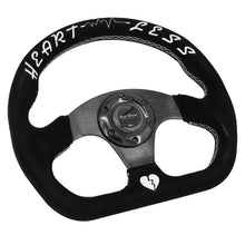 Load image into Gallery viewer, Flat Heart Steering Wheel + Short Hub Adapter Kit For Mazda Miata RX-7 RX-8 MX-3 MX-6