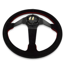Load image into Gallery viewer, John 350mm Steering Wheel + Short Hub Adapter Kit For Mazda Miata RX-7 RX-8 MX-3 MX-6