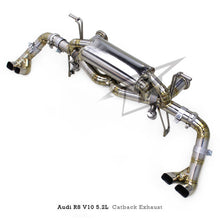 Load image into Gallery viewer, Titanium True F1 Valved Exhaust System for Audi R8 V8 V10 4.2 5.2 2017–23 Type 4S