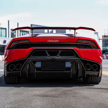 Load image into Gallery viewer, V Style Forged Carbon Fiber Rear Diffuser for Lamborghini Huracan LP 610