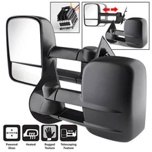 Load image into Gallery viewer, SPYDER Xtune Chevy Silverado 07-12 L&amp;R Manual Extendable Power Heated Adjust Mirror MIR-CSIL07-PW-SET 9935701