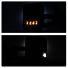 Load image into Gallery viewer, SPYDER xTune Chevy Silverado 07-13 Heated Smoke LED Signal Telescoping Mirrors MIR-CSIL07S-G2-PWH-SM-SET 9936722