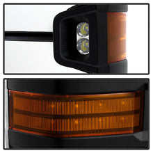 Load image into Gallery viewer, SPYDER xTune Chevy Silverado 14-16 Heated Amber LED Signal Telescoping Mirrors MIR-CSIL14S-G2-PWH-AM-SET 9936708