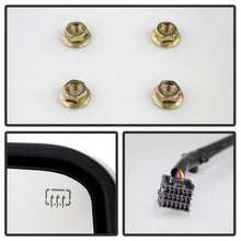 Load image into Gallery viewer, SPYDER xTune Chevy Silverado 14-16 Heated Amber LED Signal Telescoping Mirrors MIR-CSIL14S-G2-PWH-AM-SET 9936708