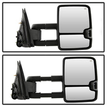Load image into Gallery viewer, SPYDER xTune Chevy Silverado 14-16 Heated Amber LED Signal Telescoping Mirrors MIR-CSIL14S-G2-PWH-AM-SET 9936708