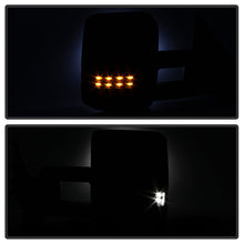 Load image into Gallery viewer, SPYDER xTune Chevy Silverado 14-16 Heated Amber LED Signal Telescoping Mirrors MIR-CSIL14S-G2-PWH-AM-SET 9936708