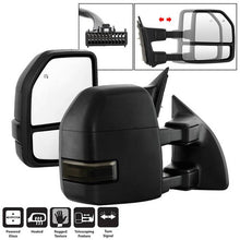 Load image into Gallery viewer, SPYDER xTune 08-15 Ford F-250 SD Heated Adj LED Signal Power Mirror - Smoke (MIR-FDSD08S-G4-PW-SM-SET) 9943096