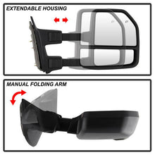 Load image into Gallery viewer, SPYDER xTune 08-15 Ford F-250 SD Heated Adj LED Signal Power Mirror - Smoke (MIR-FDSD08S-G4-PW-SM-SET) 9943096