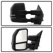 Load image into Gallery viewer, SPYDER xTune 15-17 Ford F-150 Heated LED Telescoping Pwr Mirrors - Smk (Pair) (MIR-FF15015S-G4-PWH-SM-SET) 9943065