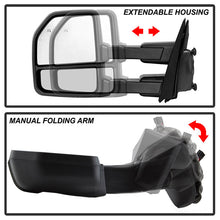 Load image into Gallery viewer, SPYDER xTune 15-17 Ford F-150 Heated LED Telescoping Pwr Mirrors - Smk (Pair) (MIR-FF15015S-G4-PWH-SM-SET) 9943065