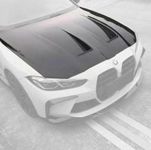 Load image into Gallery viewer, BMW 3 Series G80/G81 M3 &amp; 4 Series G82/G83 M4 A Style Carbon Fiber Front Hood (2019+)