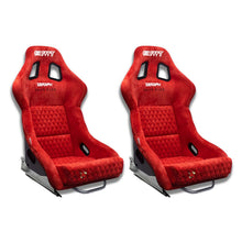 Load image into Gallery viewer, Bull Boost Adjustable Racing Lowered Ultra Max Bucket Seat w/ Seat Rails